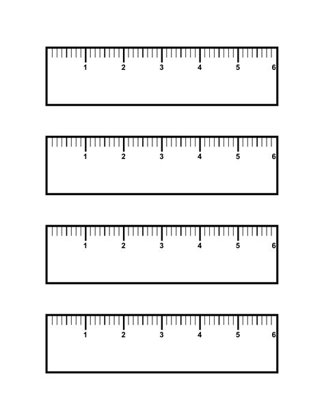 1 8 Ruler Printable